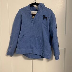 The Black Dog Kids Blue Pullover Hoodie